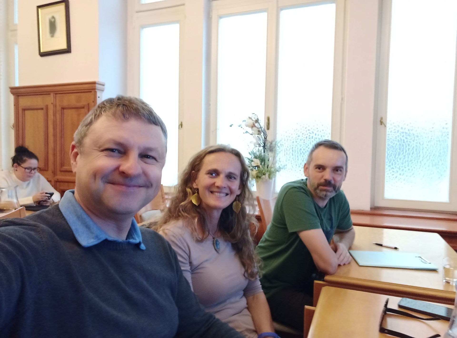 Zástupci Zelené pro Opavu na veřejném projednání SECAPu