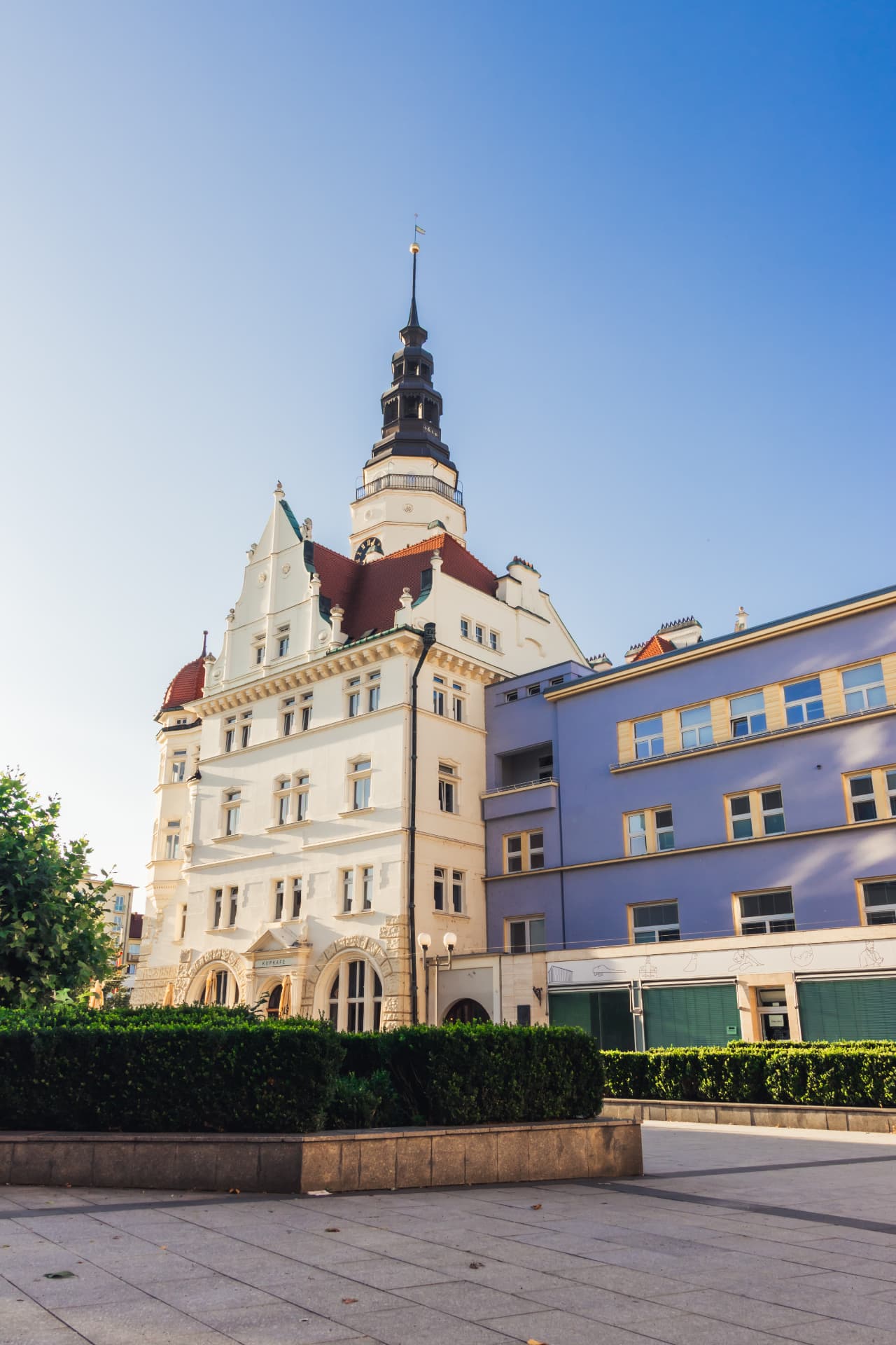 Radnice na Horním náměstí v Opavě